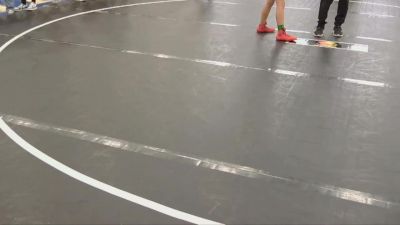 80 lbs Round 1 - Lucas Benton, White Knoll vs Pearson Straight, Mighty Warriors Wrestling Acad