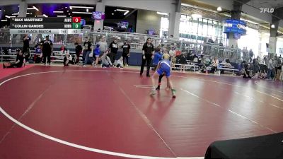 58 lbs 3rd Place Match - Max Martinez, All American Wrestling Club vs Collin Gandee, North DeSoto Wrestling Academy