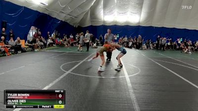 84 lbs Round 1 (6 Team) - Tyler Bowen, Neighborhood vs Oliver Dies, Rogue WC