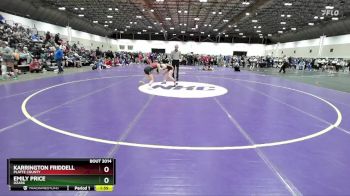 105 lbs Champ. Round 1 - Karrington Friddell, Platte County vs Emily Price, Ozark