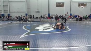 285 lbs Cons. Round 3 - John Farrell, York (PA) vs Zak Dillingham, Thiel