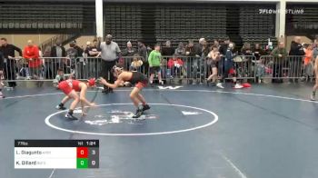 77 lbs Prelims - Luca Giagunto, Apex MS vs Keanu Dillard, Beast Of The East MS