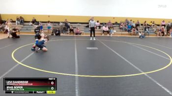 76 lbs Round 2 - Levi Dandridge, Summerville Takedown Club vs Iphis Roper, JET Wrestling Club