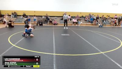 76 lbs Round 2 - Levi Dandridge, Summerville Takedown Club vs Iphis Roper, JET Wrestling Club