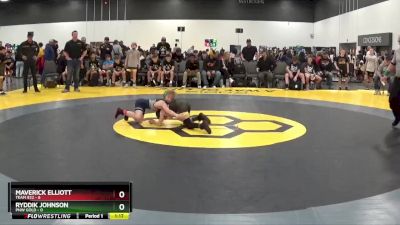 60 lbs Round 1 (6 Team) - Maverick Elliott, Team 922 vs Ryddik Johnson, PNW Gold