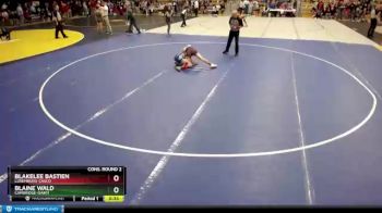 120 lbs Cons. Round 2 - Blakelee Bastien, Luxemburg-Casco vs Blaine Wald, Cambridge-Isanti