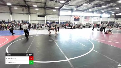 138 lbs Consi Of 16 #1 - Anthony Real, Thundercats WC vs Jayro Ortez, Silverback WC