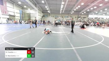 106 lbs Round Of 32 - Nico Fanella, 4M Power vs Benjamin Marchetto, Iron Horse Gold