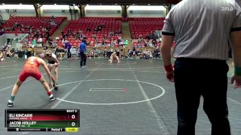 88 lbs Round 3 (4 Team) - Jacob Holley, Donahue WA vs Eli Kincaide, Hoosier Havoc