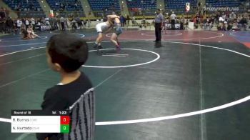 Prelims - Brayden Burrus, Cobbler Wrestling vs Armando Hurtado, Miami Columbus HS