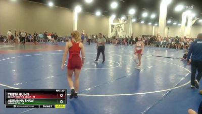 120 lbs Semis & Wb (16 Team) - Trista Guinn, Beauty And The Beast vs Emma Kosza, Wellington