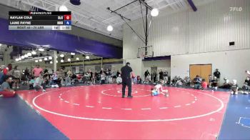 70 lbs Rr Rnd 2 - Raylan Cole, Slate Wrestling Academy vs Laine Payne, Rockmart Takedown Club