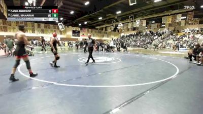 132 lbs Cons. Round 4 - Cash Andrade, Palm Desert vs Daniel Manaran, Vacaville