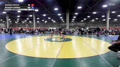 140 lbs Rr Rnd 2 - Mariana Puzycki, THE U - GHSE vs Mayanah Cabrera, Doughgirls - GHSE
