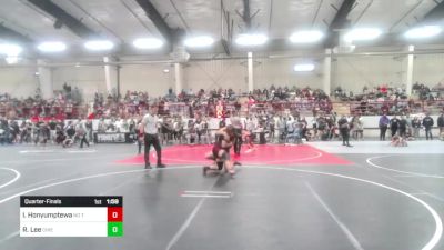 184 lbs Quarterfinal - Isaiah Honyumptewa, No Team vs RaeVaughn Lee, Chieftain Wrestling Club