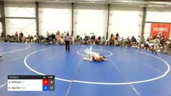 48 kg Prelims - Reagan Milheim, M2 Black vs Elias Navida, Poway Elite