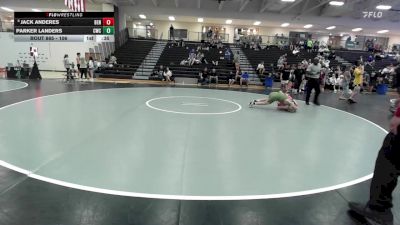 106 lbs 5th Place Match - Parker Landers, Carroll Wrestling Club vs Jack Anderes, Bentonville