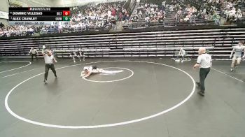 3A 157 lbs Champ. Round 1 - Alex Crawley, Canyon View vs Dominic Villegas, Delta