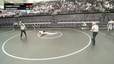 3A 157 lbs Champ. Round 1 - Alex Crawley, Canyon View vs Dominic Villegas, Delta