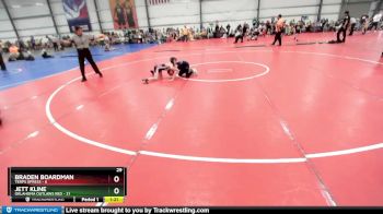 80 lbs Rd# 2 10:30am Friday - Jett Kline, Oklahoma Outlaws Red vs Braden Boardman, Terps XPress