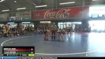 145 lbs Round 2 (6 Team) - Tyler Goldin, Strong House - Blue vs Bentley Wise, Alabama Elite Black