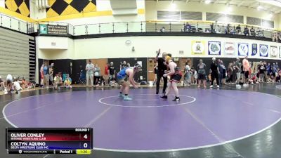 160-180 lbs Round 1 - Oliver Conley, Intense Wrestling Club vs Coltyn Aquino, Delta Wrestling Club Inc.