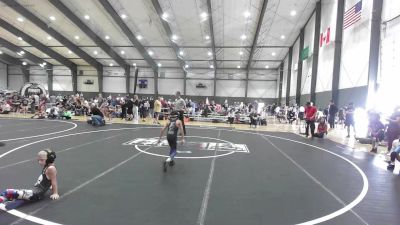 46 lbs Consi Of 4 - Bryson Gonzalez, Victory Wrestling-Central WA vs Cooper Bradford, Run To Danger