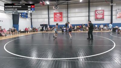 115 lbs Jackson Grantham, Georgia vs Alejandro Lee, Iowa