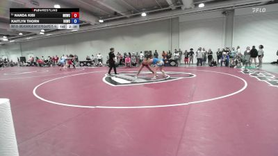 Cons. Round 3 - Nanda Kibi, Michigan Revolution Wrestling Club vs Kaitlyn Thorn, Big Game Wrestling Club MT