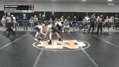 113 lbs Round Of 128 - Erik Klichurov, IL vs Sam Westfall, IN