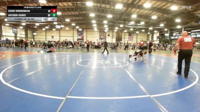113 lbs Consi Of 64 #2 - John Winseman, NY vs Jayden Kubo, WY