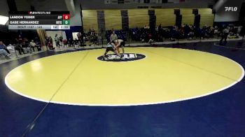 149 lbs Cons. Round 3 - Gabe Hernandez, Noke Wrestling RTC vs Landon Yoder, Apprentice School