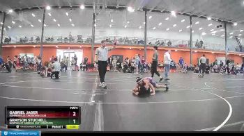 95 lbs Round 3 - Gabriel Jager, Summerville Takedown Club vs Grayson Stuchell, Northeast Georgia Mat Monstars