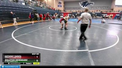 132 lbs Cons. Round 1 - Kyle Knapp, Keller Central vs Clayton Luce, Prosper