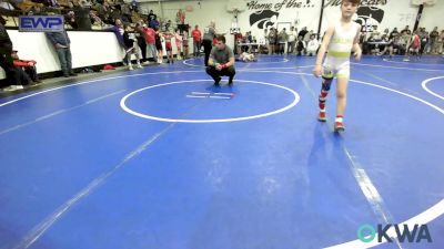 67 lbs Semifinal - Hudson Smith, Salina Wrestling Club vs Chacen Rea, Warner Eagles Youth Wrestling