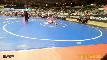 55 lbs Consi Of 4 - Myra Shannon, Longwood Wrestling Club vs Lilliana Linn, Viking Wrestling Club (IA)