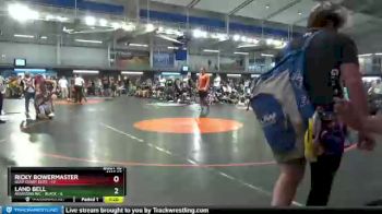 145 lbs Round 4 (6 Team) - Land Bell, Assassins WC - Black vs Ricky Bowermaster, Gulf Coast Elite