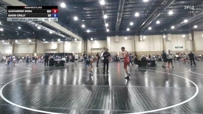 144 lbs Consi Of 16 #2 - Alexander Sosa, Heatwave Wrestling Club, FL vs David Crilly, SONS OF THUNDER