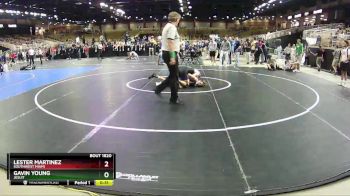 145 lbs Cons. Round 4 - Gavin Young, Jesuit vs Lester Martinez, Southwest Miami
