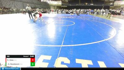 108 lbs Cons. Round 3 - Averie Rozeboom, Punisher Wrestling Company vs Kiley Vess, Steelclaw Wrestling Club