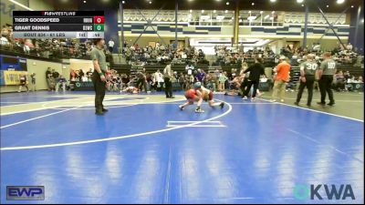 61 lbs Consi Of 8 #2 - Tiger Goodspeed, Rough Riders vs Grant Dennis, D3 Wrestling Cluib