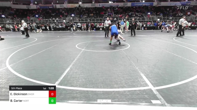 174 lbs 5th Place - Elijah Dickinson, Southmoore SaberCats Wrestling vs ...