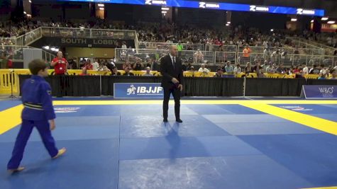 João Lucca Dos Santos Da Cunha vs Luke Christopher Sias 2025 Pan Kids Jiu-Jitsu IBJJF Championship