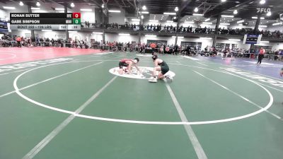 126 lbs Consi Of 32 #2 - Ronan Sutter, Rye vs Gabe Simpson, Minisink Valley
