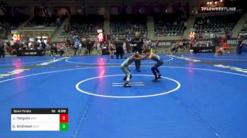 67 lbs Semifinal - Julian (Gullien) Holguin, Awa vs Sema'j Andrews, Winton Woods Lil Warriors WC