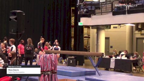 Mya Davis - Women's Group, Team Flip Gymnastics - 2021 Women's Xcel Region 4 Championships