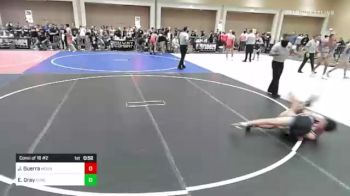 137 lbs Consi Of 16 #2 - Jeanluc Guerra, Mountain View vs Evan Gray, Chino WC