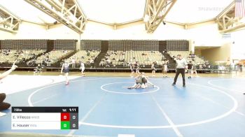 73 lbs 5th Place - Evan Villecco, Kingsway 7th & 8th vs Ethan Hauser, Revival Yellow