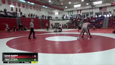 285 lbs Champ. Round 1 - Trent Ettema, Dubuque Hempstead JV vs Ethan Barber, Iowa City, Liberty