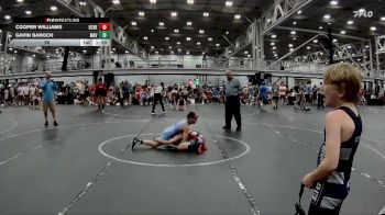 96 lbs Round 3 (8 Team) - Gavin Baroch, Mavericks vs Cooper Williams, U2 Brawler Elite